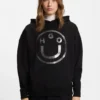 Happy-HUGO-Hoodie aus Baumwollfrottee