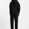 Happy-HUGO-Hoodie aus Baumwollfrottee