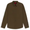 Hemd in lockerer Passform aus weichem Twill