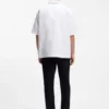 Hemd in Oversize-Passform aus Baumwolle mit Papier-Touch