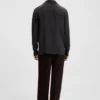 Hemd in Oversize-Passform aus glänzendem Twill Hemd in Oversize-Passform aus glänzendem Twill