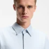 Hemd in Oversize-Passform aus Slub-Baumwolle mit aufgesetzten Taschen