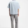 Hemd in Oversize-Passform aus Slub-Baumwolle mit aufgesetzten Taschen