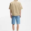 Hemd in Oversize-Passform aus Slub-Baumwolle mit aufgesetzten Taschen