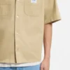 Hemd in Oversize-Passform aus Slub-Baumwolle mit aufgesetzten Taschen
