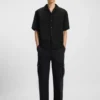 Hemd in Oversize-Passform aus Twill aus Wollmischung