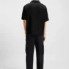 Hemd in Oversize-Passform aus Twill aus Wollmischung