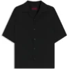 Hemd in Oversize-Passform aus Twill aus Wollmischung