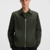 Hemd in Oversize-Passform aus wasserabweisendem Canvas Hemd in Oversize-Passform aus wasserabweisendem Canvas