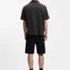 Hemd in Oversize-Passform mit Camp-Kragen