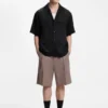 Hemd in Oversize-Passform mit Jacquard-Muster