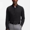 Hemd in Regular-Fit aus Flanell aus Baumwollmischung