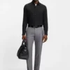 Hemd in Regular-Fit aus Flanell aus Baumwollmischung