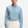 Hemd in Regular-Fit aus italienischem Denim