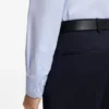Hemd in Regular-Fit aus italienischer Baumwolle mit Monogramm Hemd in Regular-Fit aus italienischer Baumwolle mit Monogramm