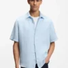 Hemd in Regular-Fit aus Leinen