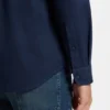 Hemd in Regular-Fit aus Stretch-Baumwoll-Dobby