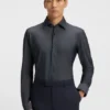 Hemd in Regular-Fit aus strukturiertem Stretch-Jersey Hemd in Regular-Fit aus strukturiertem Stretch-Jersey