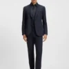 Hemd in Regular-Fit aus strukturiertem Stretch-Jersey Hemd in Regular-Fit aus strukturiertem Stretch-Jersey