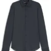 Hemd in Regular-Fit aus strukturiertem Stretch-Jersey Hemd in Regular-Fit aus strukturiertem Stretch-Jersey