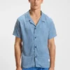 Hemd in Regular-Fit mit Allover-Print