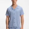 Hemd in Regular-Fit mit Allover-Print