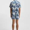 Hemd in Regular-Fit mit Allover-Print