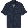 Hemd in Regular-Fit mit großflächigem Print