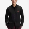 Hemd in Relaxed-Fit aus Stretch-Baumwoll-Canvas
