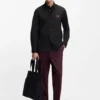 Hemd in Relaxed-Fit aus Stretch-Baumwoll-Canvas
