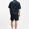 Hemd in Relaxed-Fit mit Logo-Print