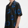 Hemd in Relaxed-Fit mit Logo-Print