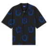 Hemd in Relaxed-Fit mit Logo-Print
