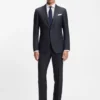 Hemd in Slim-Fit-Passform aus einer in Italien hergestellten Baumwollmischung