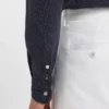Hemd in Slim-Fit-Passform aus strukturiertem Baumwolljersey