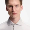 Hemd in Slim-Fit-Passform aus strukturiertem Baumwollmischgewebe Hemd in Slim-Fit-Passform aus strukturiertem Baumwollmischgewebe