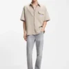 Hemden in Relaxed-Fit aus Baumwolle mit Waffelstruktur Hemden in Relaxed-Fit aus Baumwolle mit Waffelstruktur