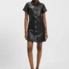 Hemdkleid aus Kunstleder