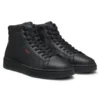 High-Top-Sneaker aus Kunstleder High-Top-Sneaker aus Kunstleder