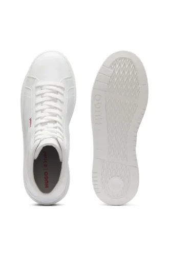 High-Top-Sneaker aus Kunstleder