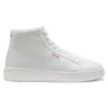 High-Top-Sneaker aus Kunstleder High-Top-Sneaker aus Kunstleder