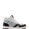 High-Top-Sneaker für Kinder aus Wildleder und Mesh