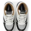 High-Top-Sneaker für Kinder aus Wildleder und Mesh