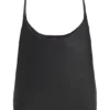 Hobo-Tasche aus Leder mit Logo-Schriftzug