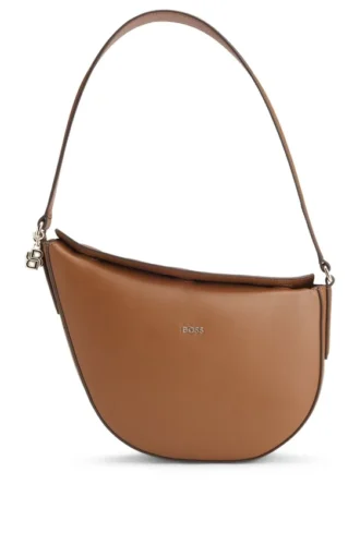 Hobo-Tasche mit Double-B-Monogramm-Anhänger