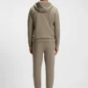 Hoodie aus Baumwollmischung mit Reißverschluss und Double-B-Monogramm Hoodie aus Baumwollmischung mit Reißverschluss und Double-B-Monogramm