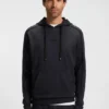 Hoodie aus gestepptem Jacquard in regulärer Passform Hoodie aus gestepptem Jacquard in regulärer Passform