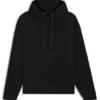 Hoodie in lockerer Passform aus merzerisierter Baumwolle