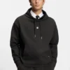 Hoodie mit gestapeltem Logo in lockerer Passform