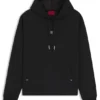 Hoodie mit gestapeltem Logo in lockerer Passform